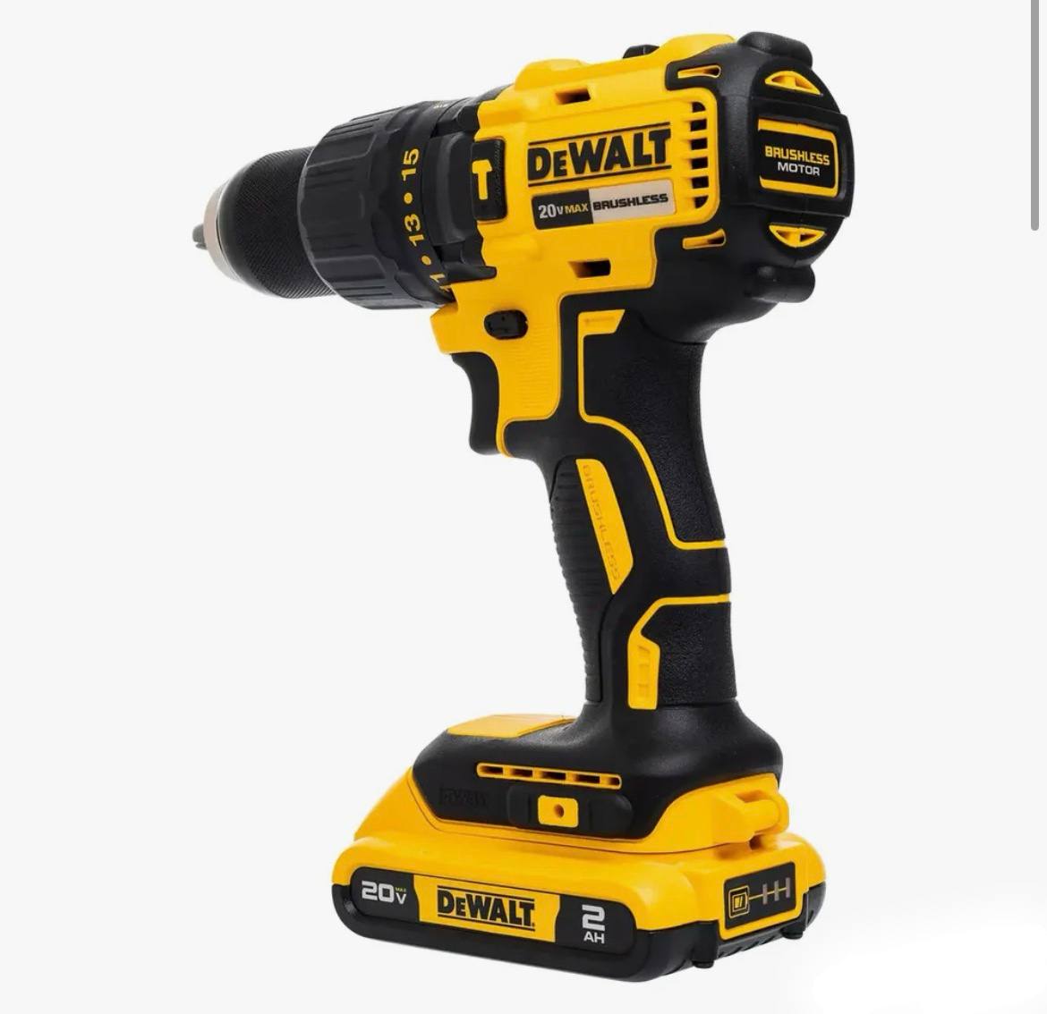 Taladro Atornillador Percutor Sin Carbones Dewalt Dcd7781d2
