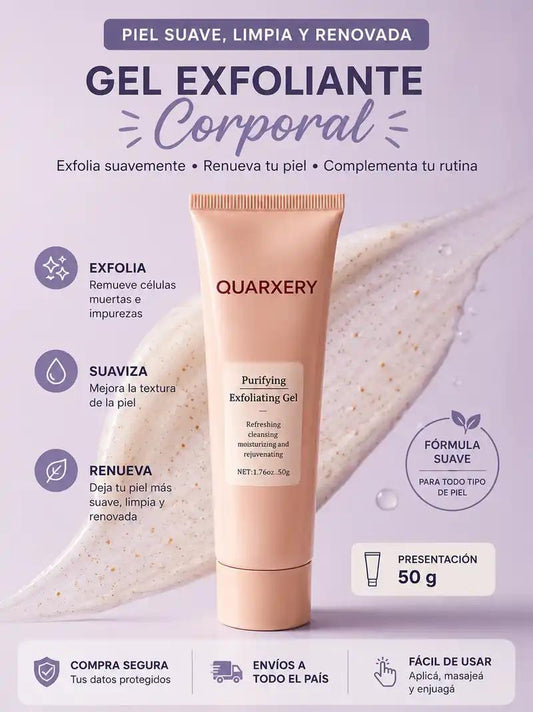 Gel Exfoliante Corporal QUARXERY – Purifying Exfoliating Gel 50g